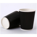 Tasse de papier de café chaud d&#39;Environmentaldouble, tasse ondulée